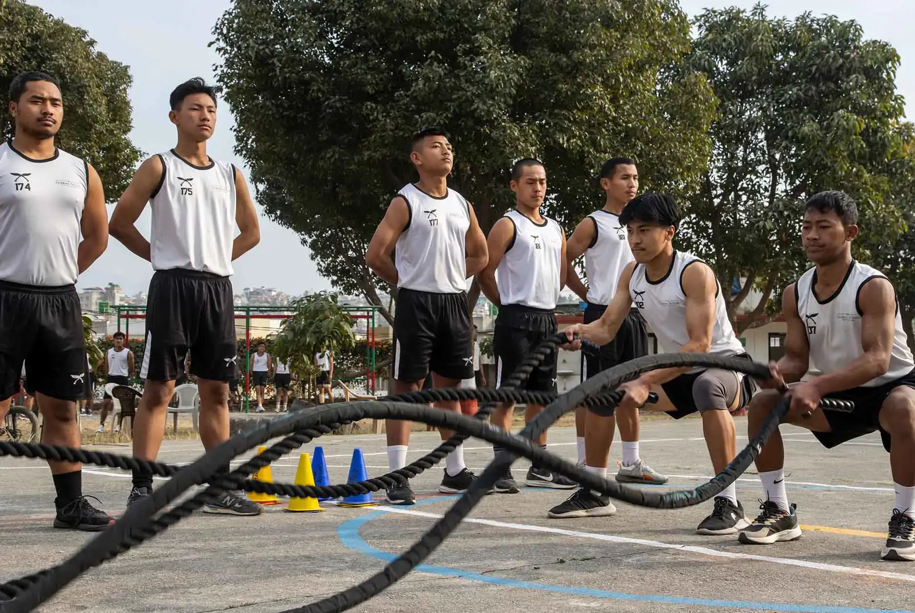 Rope Swing Training for Military